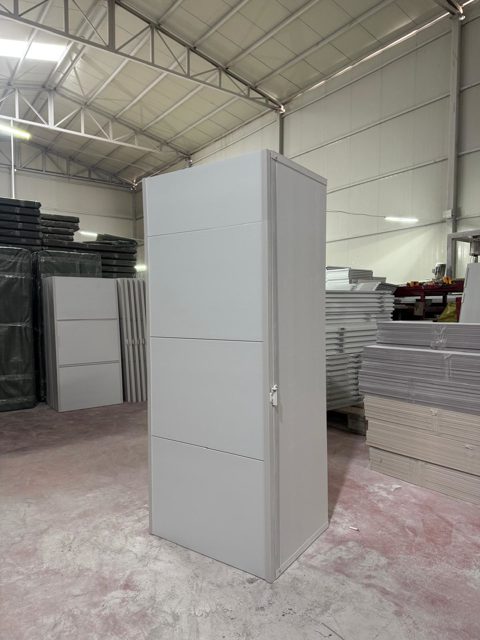 Plastik Beyaz Kombi Dolabı 60x150x30